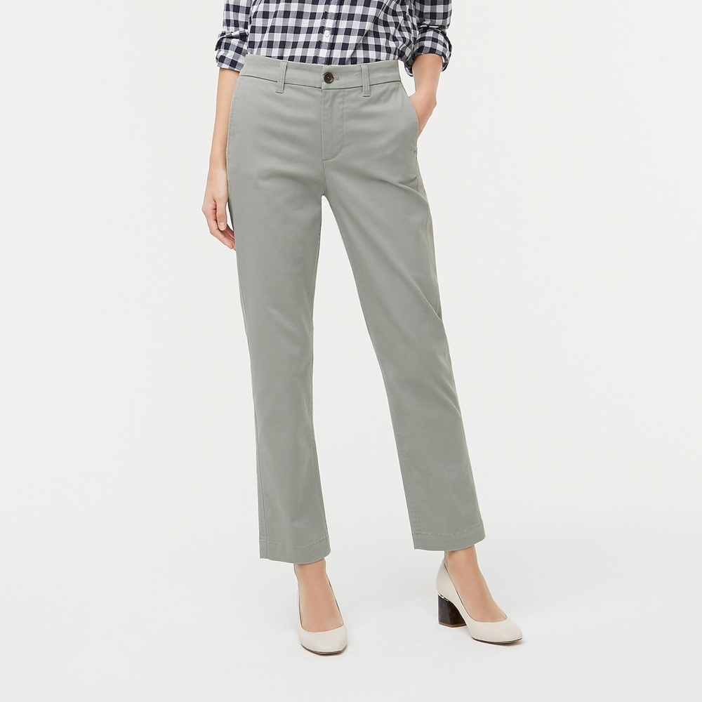J Crew High Rise Chino Pant